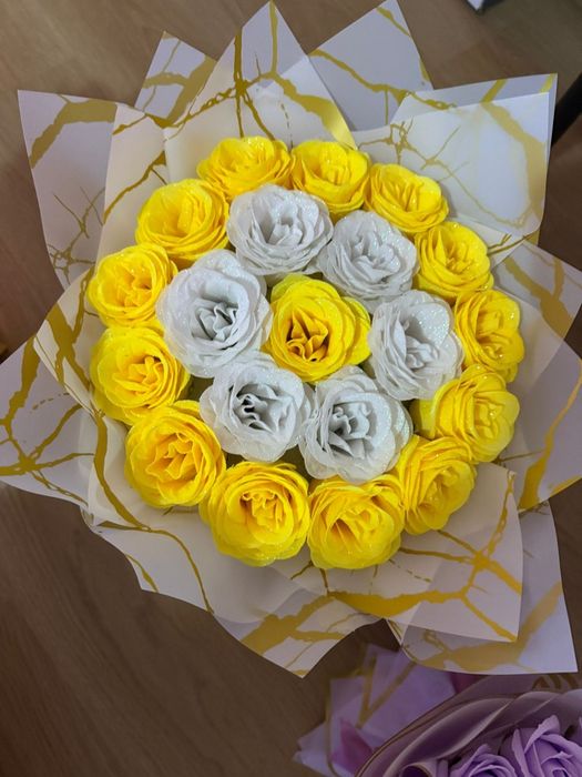 Buchete flori de săpun personalizabile