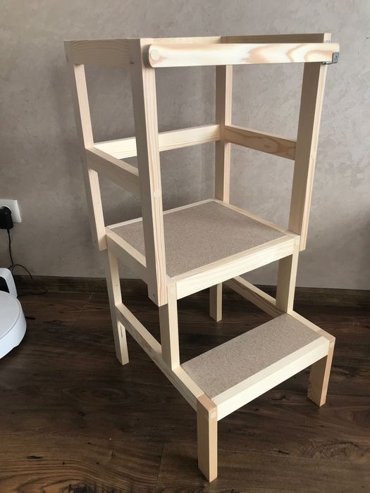 Нови!! Детска помощна кула за деца по Метода Монтесори