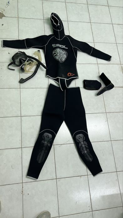 Гидрокостюм маска ласты