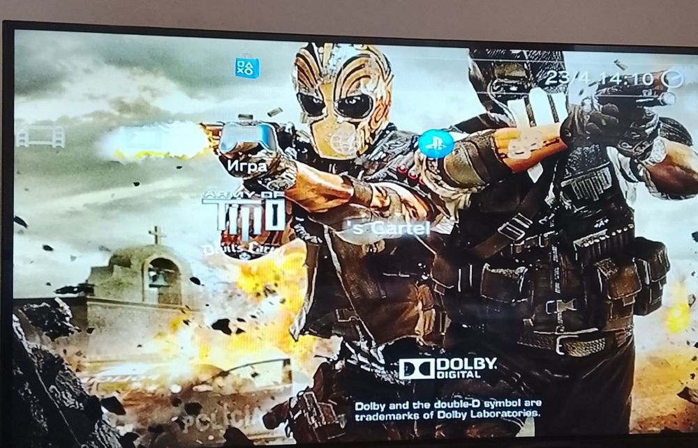 PS 3 новая с дисками