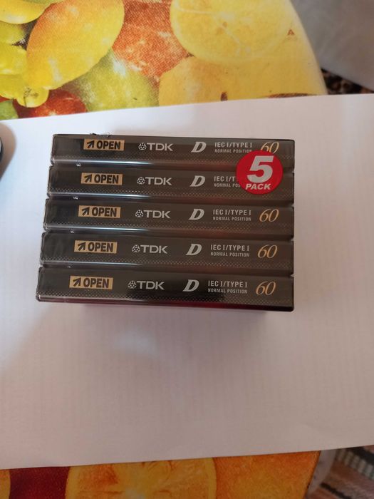 Аудио касети TDK 5 бр.