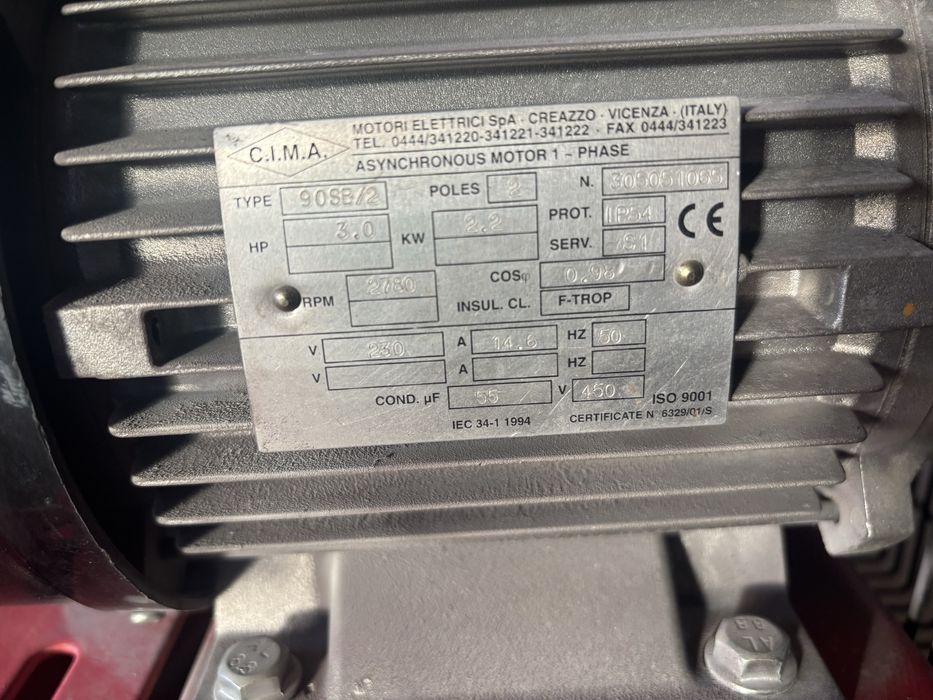 Compresor Fini 270l  220v