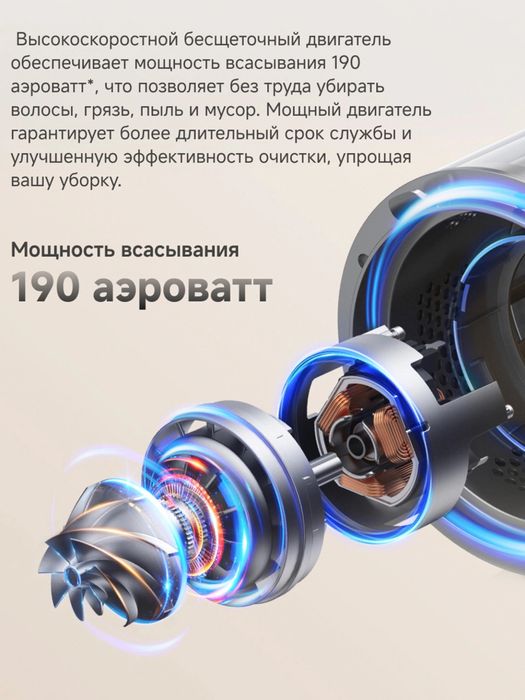 Dreame R20 Aqua беспроводной вертикальный пылесос
