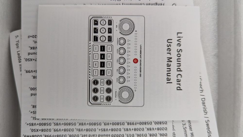 Interfață(mixer) audio