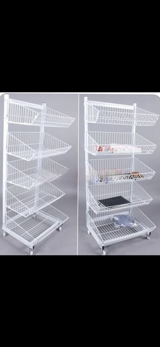 Vând rafturi metalice pentru magazine, depozite sau