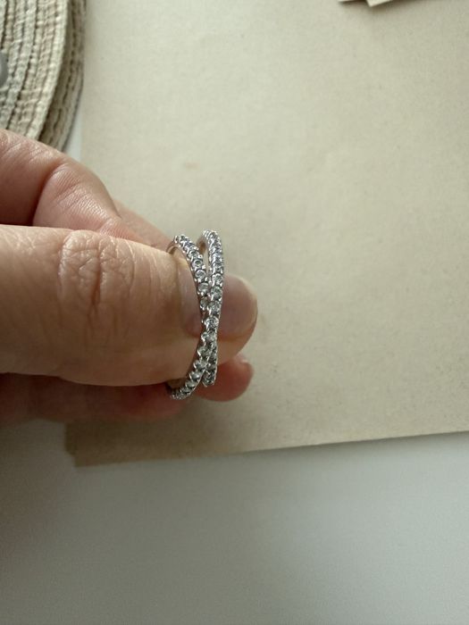 Vand inel din aur alb Teilor