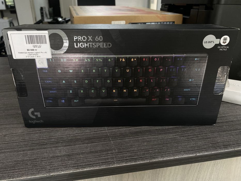 Клавиатура Logitech Prox60 baitime 0.0.12