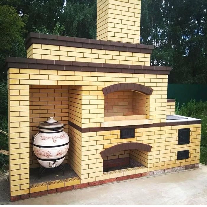 Огнеупорный кирпич для тандыров, печей и каминь