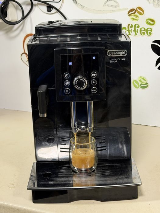 Кафемашина кафе автомат delonghi magnifica smart с гаранция
