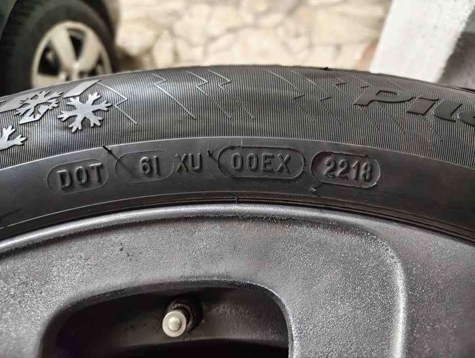 BMW Style 234 с двоен лъч, с гуми Michelin Pilot Alpin 245/50r18