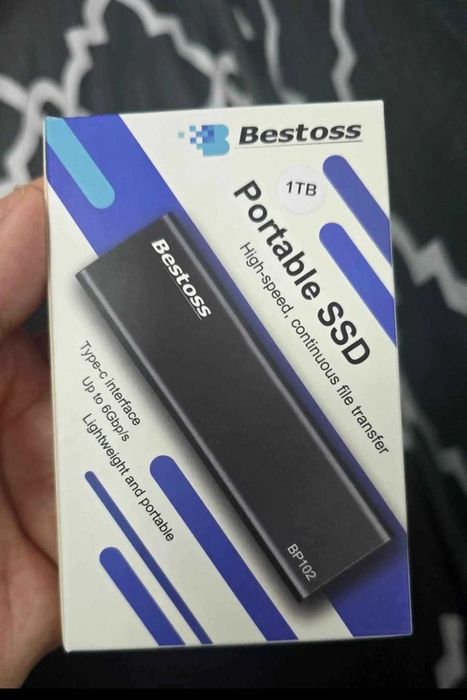 ssd portabil 1TB, viteze mari, accept orice test