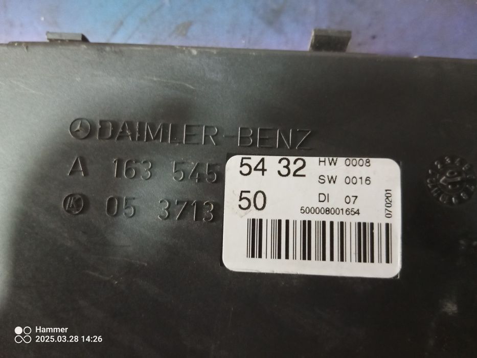 SAM модул за mercedes benz A 163  545 54 32