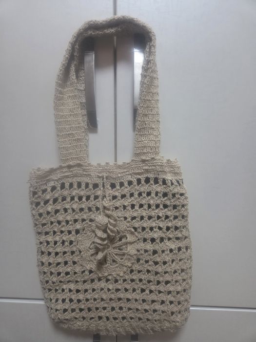 Дамска плетена чанта