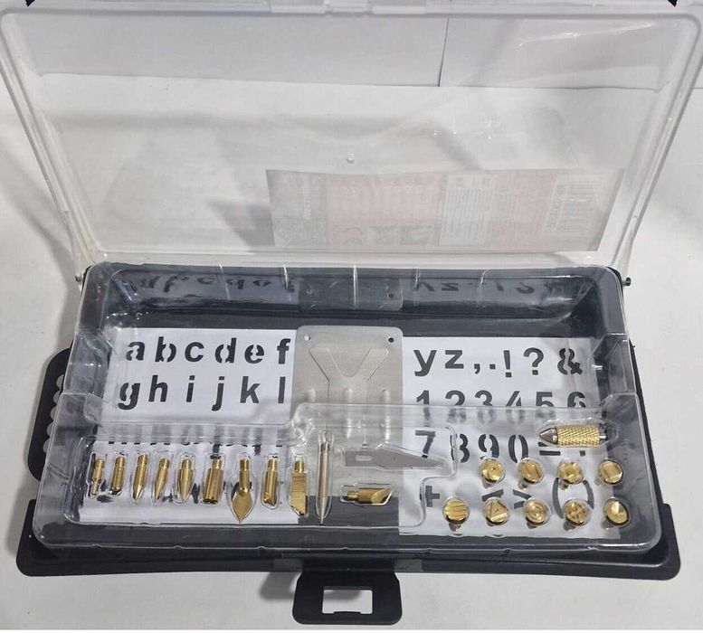 Уред за гравиране 2в1 пирограф и поялник к-т 23части