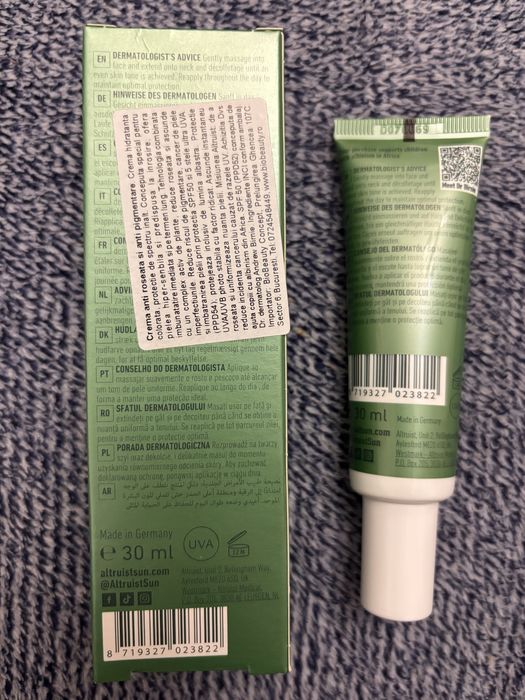 Vând Cremă pentru față Altruist