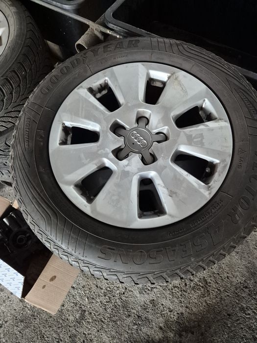 Jante cu anvelope Audi A6 - R16 originale