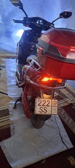 Elektra skuter kattasidan