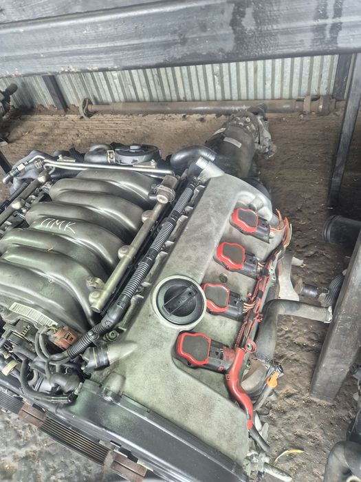 Привозной двигатель на Ауди А8д3 4.2  BFM