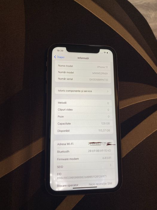 Vand iphone 11 liber de retea mov
