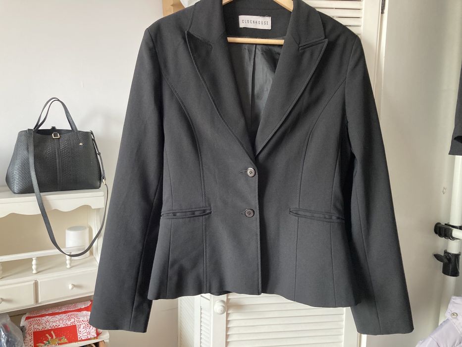Sacou dama negru, Clockhouse, marime 40, stare excelenta
