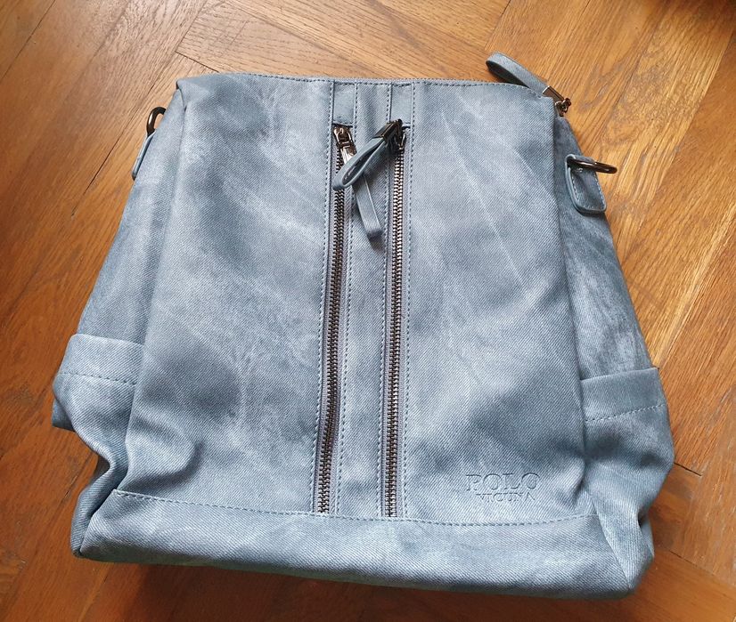 Vicuna Polo Geanta de piele tip rucsac