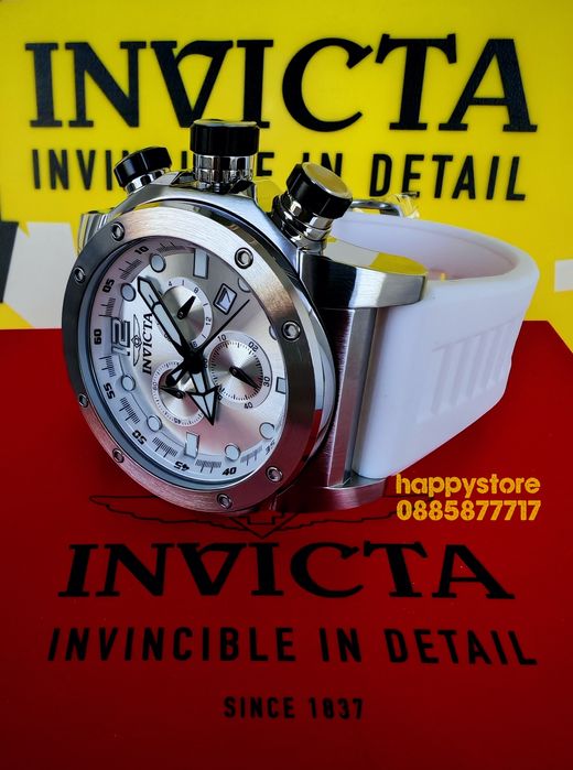INVICTA Sea Hunter white 54 mm, Инвикта нов ръчен часовник