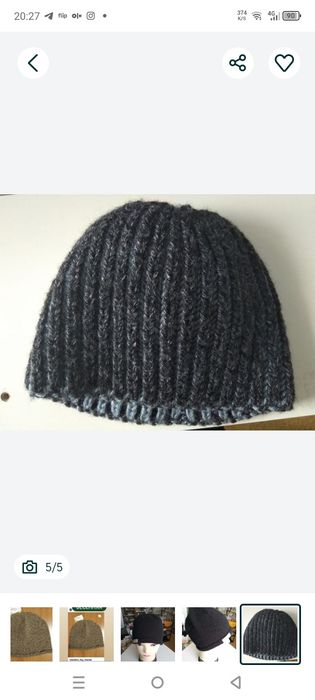 Мужская шапочка БРИОШЬ.