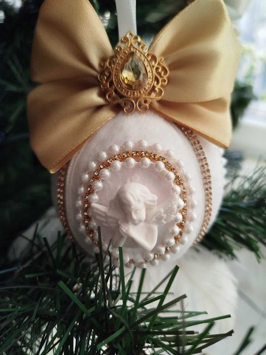 Ёлочные украшения ручной работы