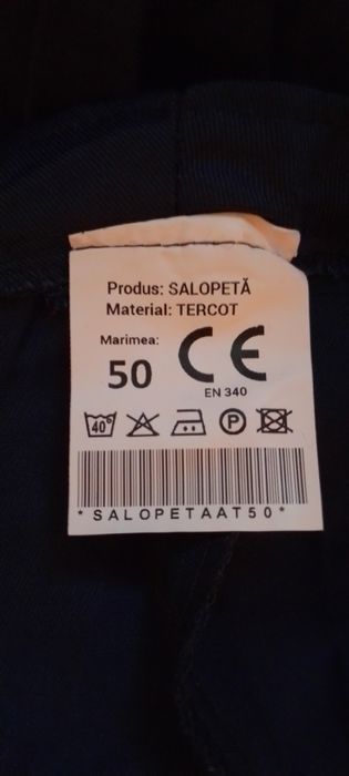 Salopetă de lucru AutoTotal, mărimea 50/XXL, nouă (numai în București)