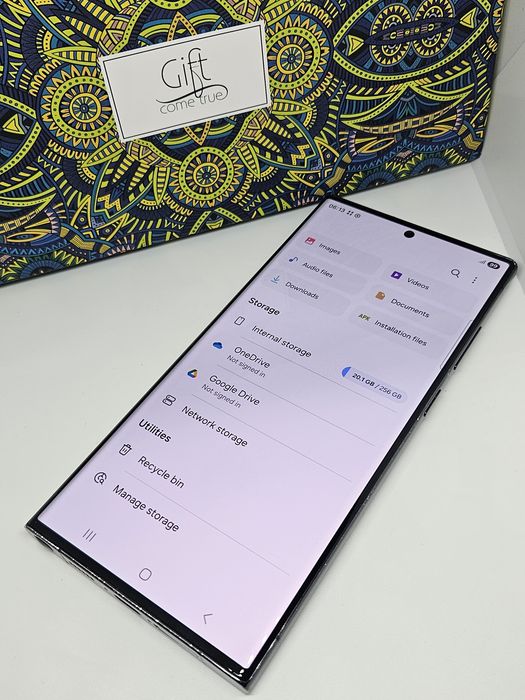 ТОП Samsung Galaxy S23 Ultra  5G  256Gb/8Ram Black + Зарядно