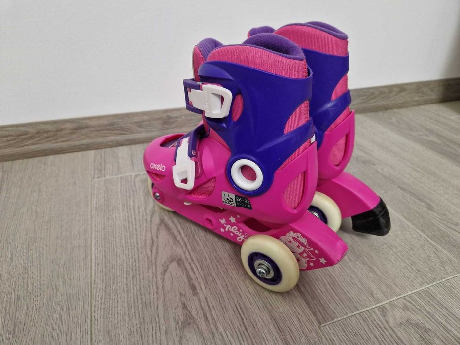 Role copii Oxelo 26-28 – reglabile, stare foarte bună