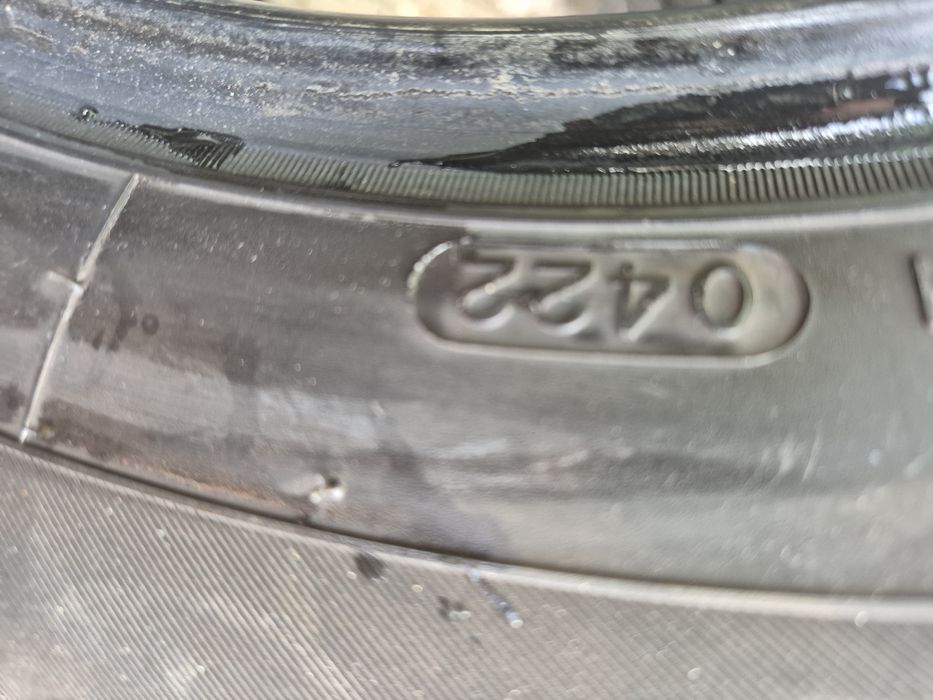 4бр летни гуми Ханкок 225-60-17/ 2022г/ 5.5-6мм грайфер/