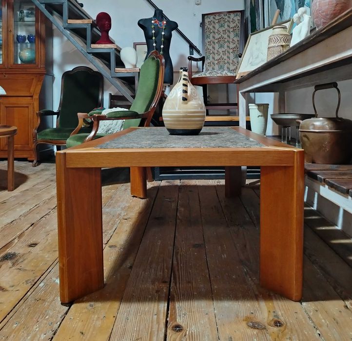 Masuta veche din lemn stil Mid-Century, Germania /Masa de cafea