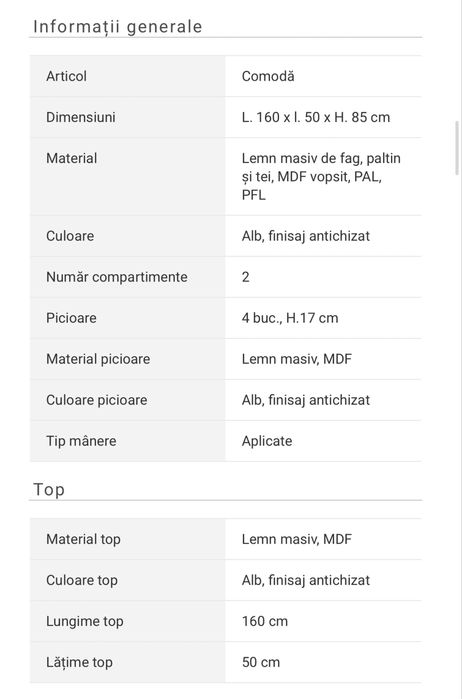 Comoda Mobexpert colectia jazz