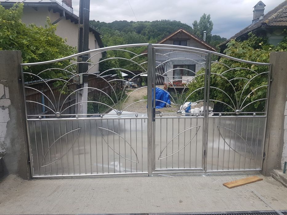 Balustrade inox.