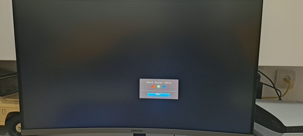 Monitor Samsung curbat model C27R500FHU
