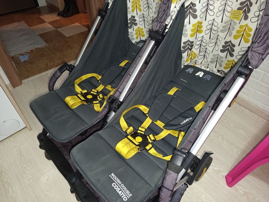 Количка за близнаци Cosatto Woosh Double