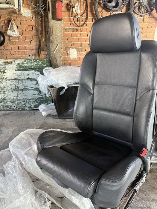 Кожен рекаро салон бмв е60