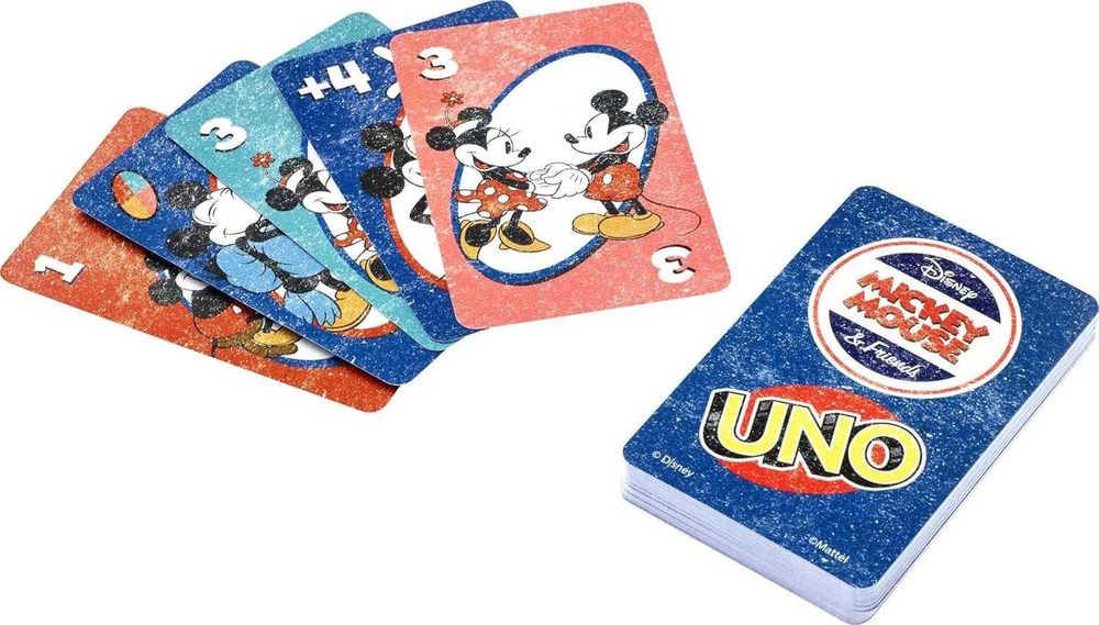 Карти за игра UNO Mattel Оригинални Уно Disney Marvel - 3 вида