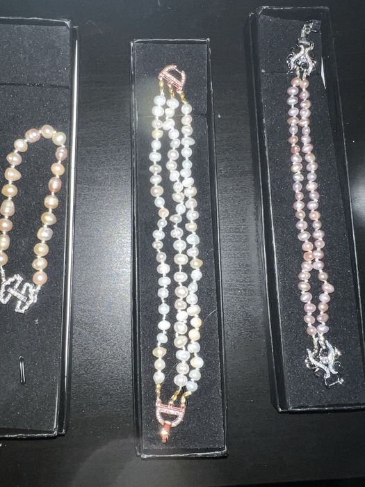 Vand bratari handmade perle de cultura