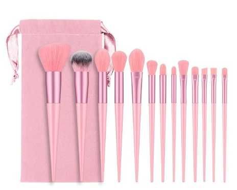 Set 13 pensule machiaj moi, pufoase, fard, pudră - Bucuresti