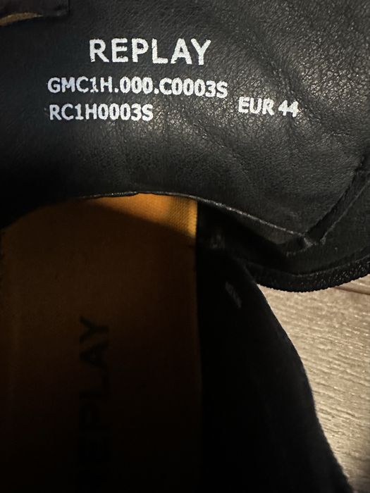 Мъжки кожени боти Replay