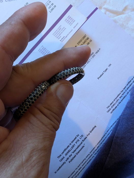 Cercei aur 18 kt cu pietricele Safir Albastru