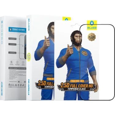 Blueo mr.monkey strong lite - протектор от закалено стъкло за iphone 1