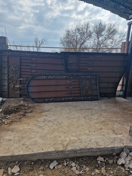 Ворота с калиткой