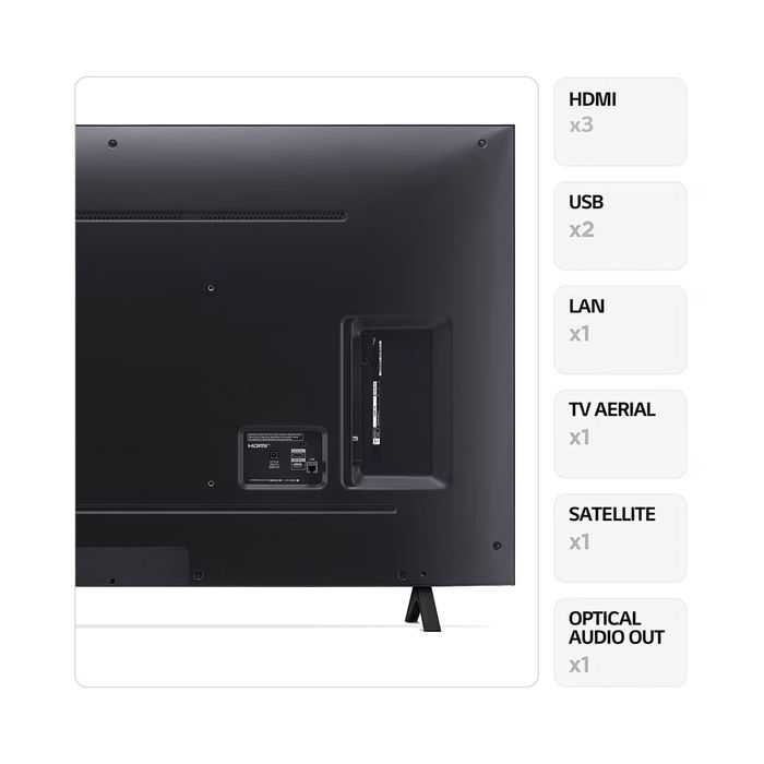 Телевизор LG NanoCell 43 повреден екран LG TV