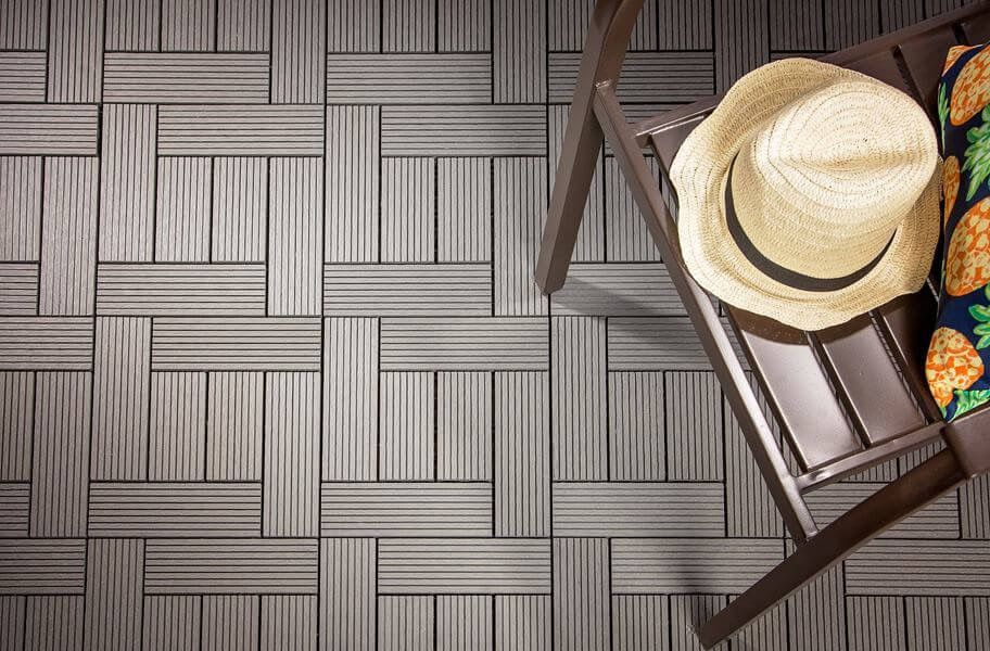 Паркет садовый ДПК декинг