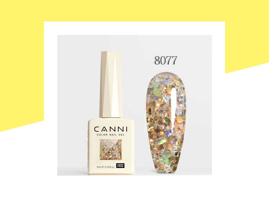 Професионален хипоалергенен гел лак серия „Prism Flash“ CANNI – 9 мл.