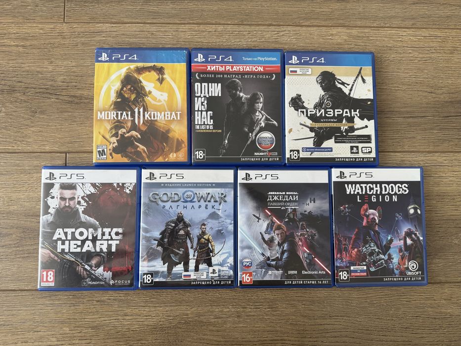 Игры на PS4, PS5