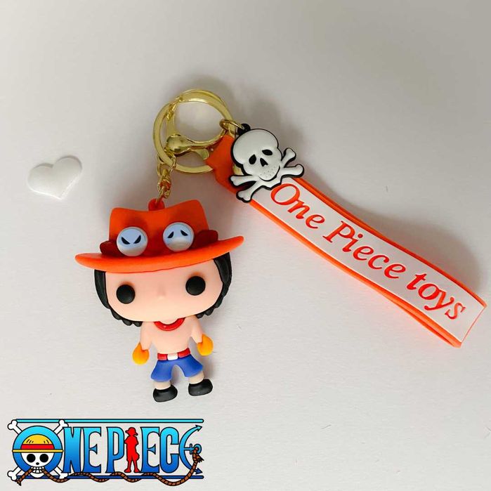 Anime ONE PIECE rubber keychain/Аниме гумен ключодържател